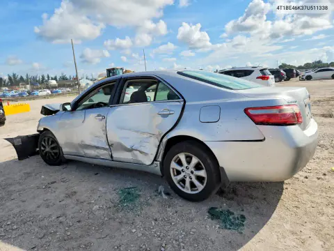2007 Toyota Camry Le VIN 4T1BE46K37U511338 фото 2