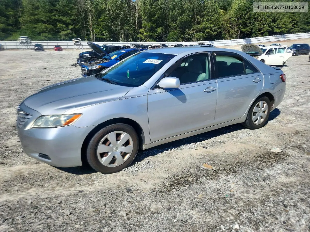 2007 Toyota Camry Le VIN 4T1BE46K77U108639 фото 1