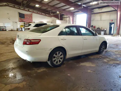 2007 Toyota Camry Le V6 VIN 4T1BK46K07U517171 фото 3