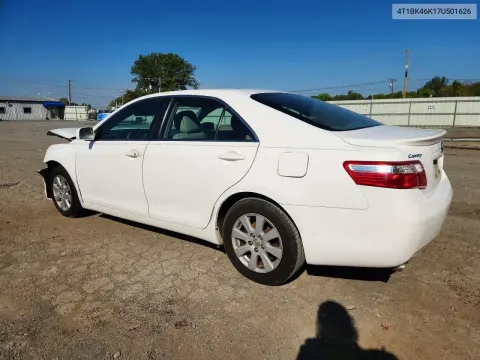 2007 Toyota Camry Xle V6 VIN 4T1BK46K17U501626 фото 2