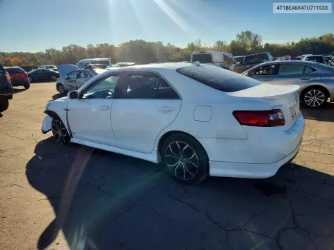 2007 Toyota Camry Se VIN 4T1BE46K47U711533 фото 2