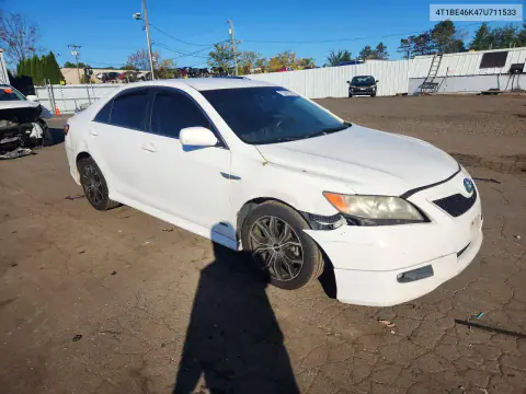 2007 Toyota Camry Se VIN 4T1BE46K47U711533 фото 4