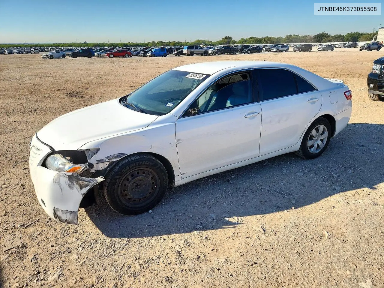 2007 Toyota Camry Ce VIN JTNBE46K373055508 фото 1