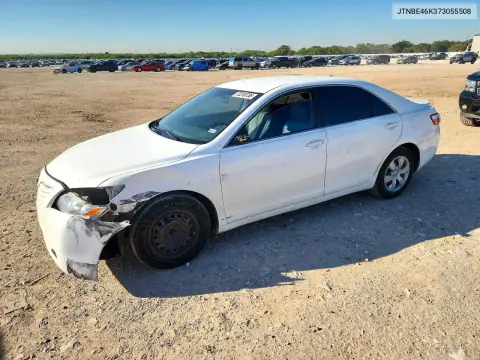2007 Toyota Camry Ce VIN JTNBE46K373055508 фото 1