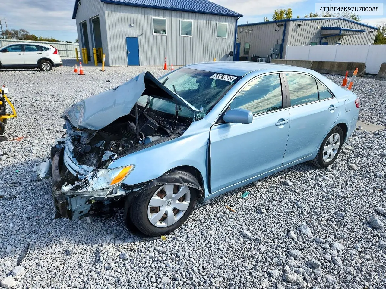2007 Toyota Camry Le VIN 4T1BE46K97U700088 фото 1