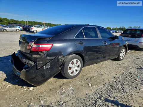 2007 Toyota Camry Le VIN 4T1BE46K17U568377 фото 3