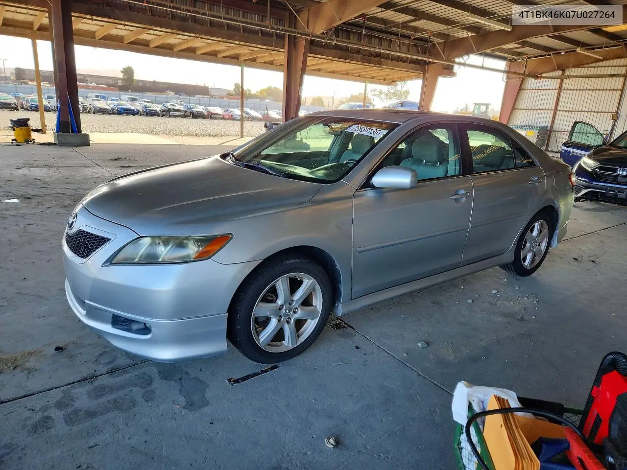 2007 Toyota Camry Se V6 VIN 4T1BK46K07U027264 фото 1