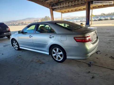 2007 Toyota Camry Se V6 VIN 4T1BK46K07U027264 фото 2