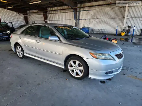 2007 Toyota Camry Se V6 VIN 4T1BK46K07U027264 фото 4