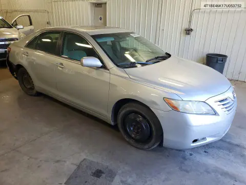 2007 Toyota Camry Le VIN 4T1BE46K17U053752 фото 4