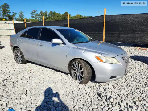 2007 Toyota Camry Le VIN 4T1BE46K57U190256 фото 4