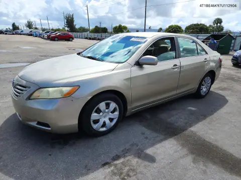 4T1BE46K97U112904 — 2007 Toyota Camry, Мелкие вмятины и царапины, фото до ремонта