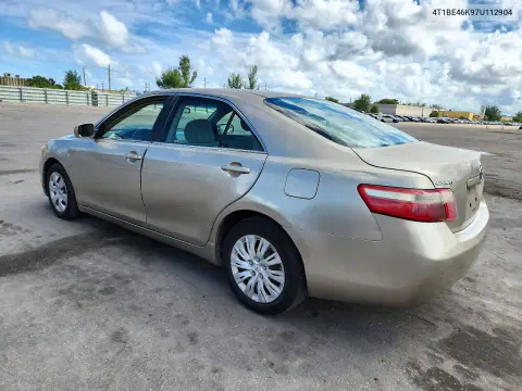 2007 Toyota Camry Le VIN 4T1BE46K97U112904 фото 2