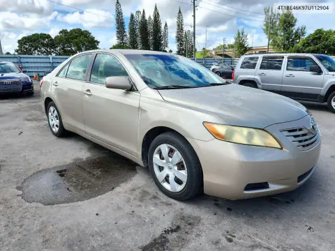 2007 Toyota Camry Le VIN 4T1BE46K97U112904 фото 4