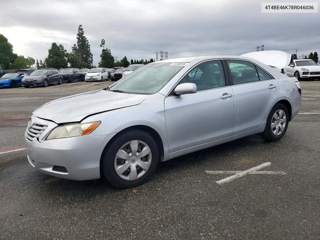 2008 Toyota Camry Le VIN 4T4BE46K78R046036 фото 1