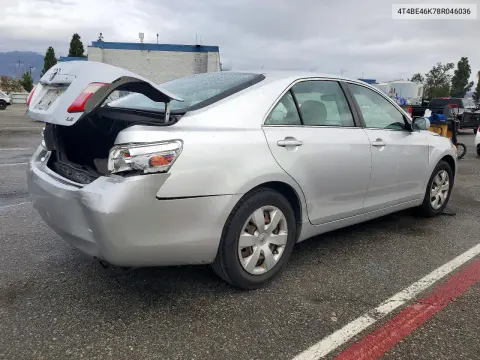 2008 Toyota Camry Le VIN 4T4BE46K78R046036 фото 3
