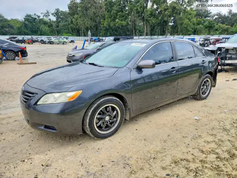 4T1BK46K38U065525 — 2008 Toyota Camry, Задняя часть, фото до ремонта