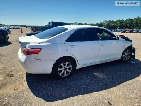 2008 Toyota Camry Le V6 VIN 4T1BK46K28U569502 фото 3