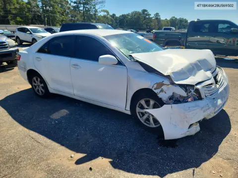 2008 Toyota Camry Le V6 VIN 4T1BK46K28U569502 фото 4