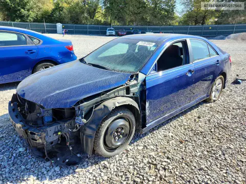 4T1BE46K68U217563 — 2008 Toyota Camry, Передняя часть, фото до ремонта