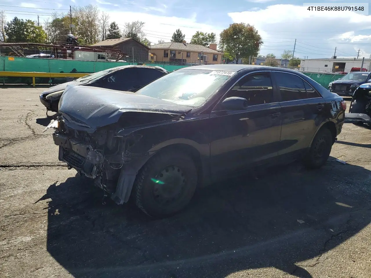 2008 Toyota Camry Base VIN 4T1BE46K88U791548 фото 1