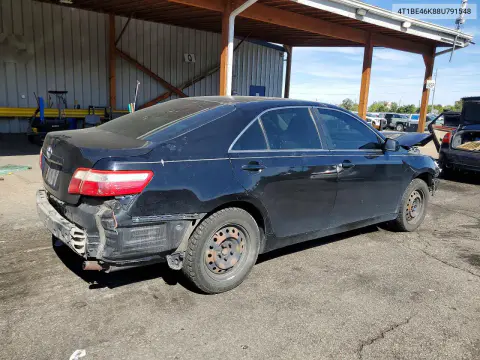 2008 Toyota Camry Base VIN 4T1BE46K88U791548 фото 3
