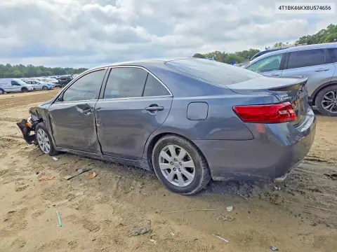 2008 Toyota Camry Xle V6 VIN 4T1BK46KX8U574656 фото 2