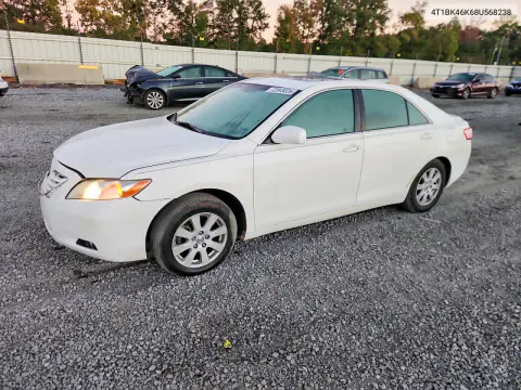 4T1BK46K68U568238 — 2008 Toyota Camry, Передняя часть, фото до ремонта