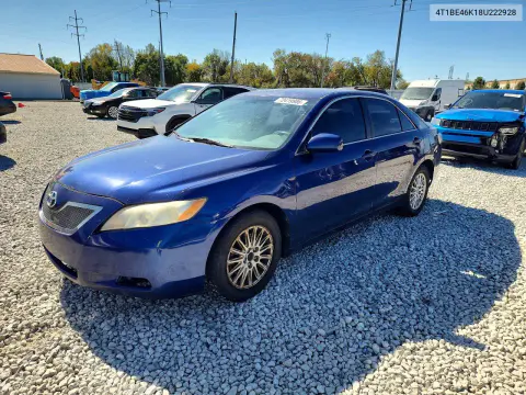 4T1BE46K18U222928 — 2008 Toyota Camry, Сторона, фото до ремонта