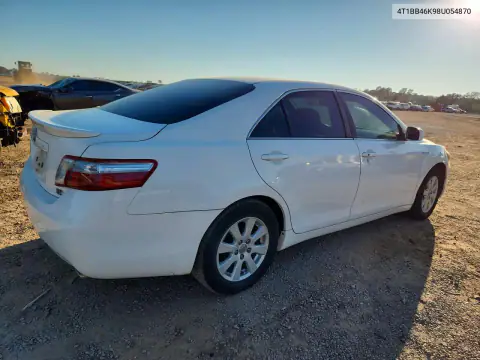 4T1BB46K98U054870 — 2008 Toyota Camry, фото 3 с аукциона Copart 20.10.2026, Естественный износ