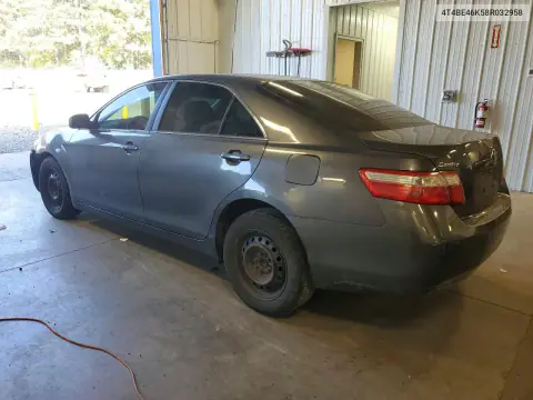 2008 Toyota Camry Le VIN 4T4BE46K58R032958 фото 2