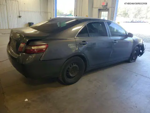 2008 Toyota Camry Le VIN 4T4BE46K58R032958 фото 3