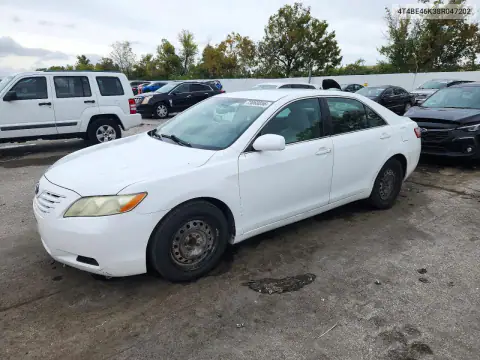 4T4BE46K38R047202 — 2008 Toyota Camry, Сторона, фото до ремонта
