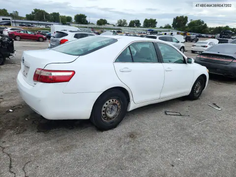 4T4BE46K38R047202 — 2008 Toyota Camry, фото 3 с аукциона Copart 16.10.2026, Сторона
