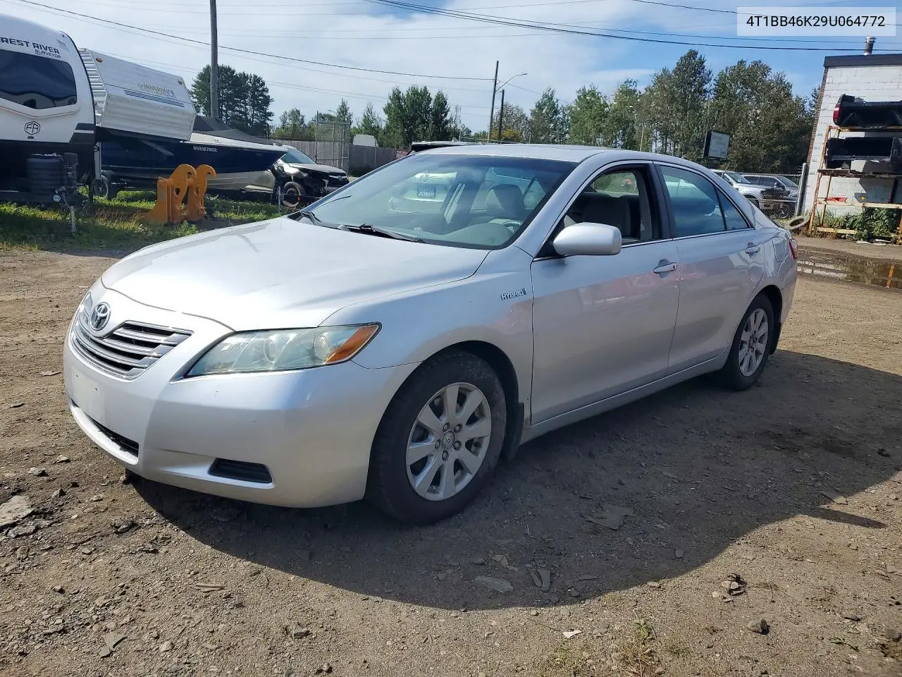 4T1BB46K29U064772 Toyota Camry 2009 — повреждение Задняя часть, фото до ремонта
