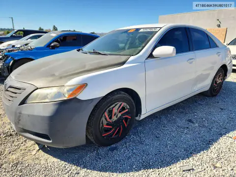4T1BE46K59U801017 — 2009 Toyota Camry, Задняя часть, фото до ремонта