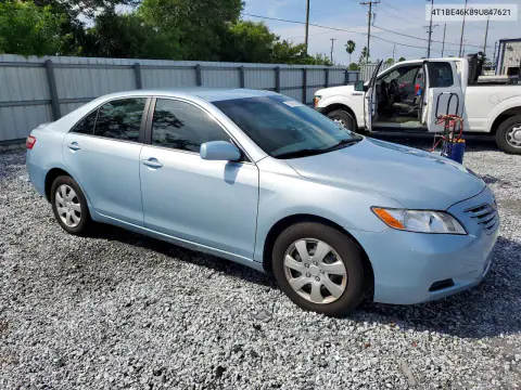 2009 Toyota Camry Le VIN 4T1BE46K89U847621 фото 4