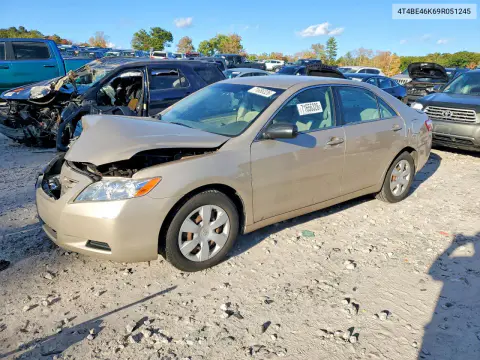 4T4BE46K69R051245 — 2009 Toyota Camry, Передняя часть, фото до ремонта
