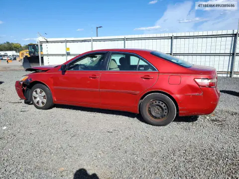 2009 Toyota Camry Le VIN 4T1BE46K49U385686 фото 2