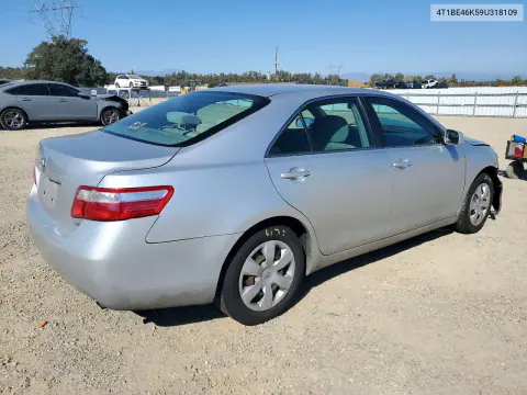 2009 Toyota Camry Le VIN 4T1BE46K59U318109 фото 3