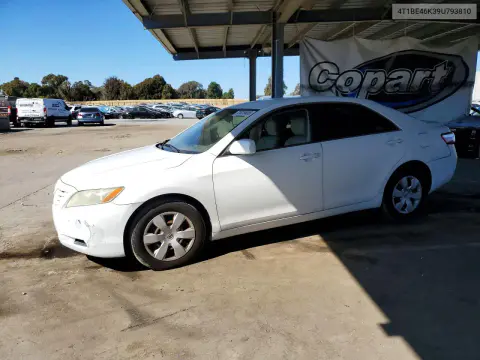 4T1BE46K39U793810 — 2009 Toyota Camry, Сторона, фото до ремонта