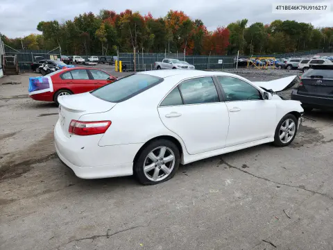 2009 Toyota Camry Se VIN 4T1BE46K79U916217 фото 3