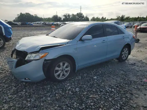 4T1BE46K39U834792 — 2009 Toyota Camry, Передняя часть, фото до ремонта