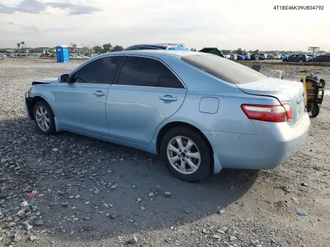 2009 Toyota Camry Xle VIN 4T1BE46K39U834792 фото 2