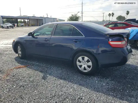 2009 Toyota Camry Base VIN 4T1BE46K49U290819 фото 2