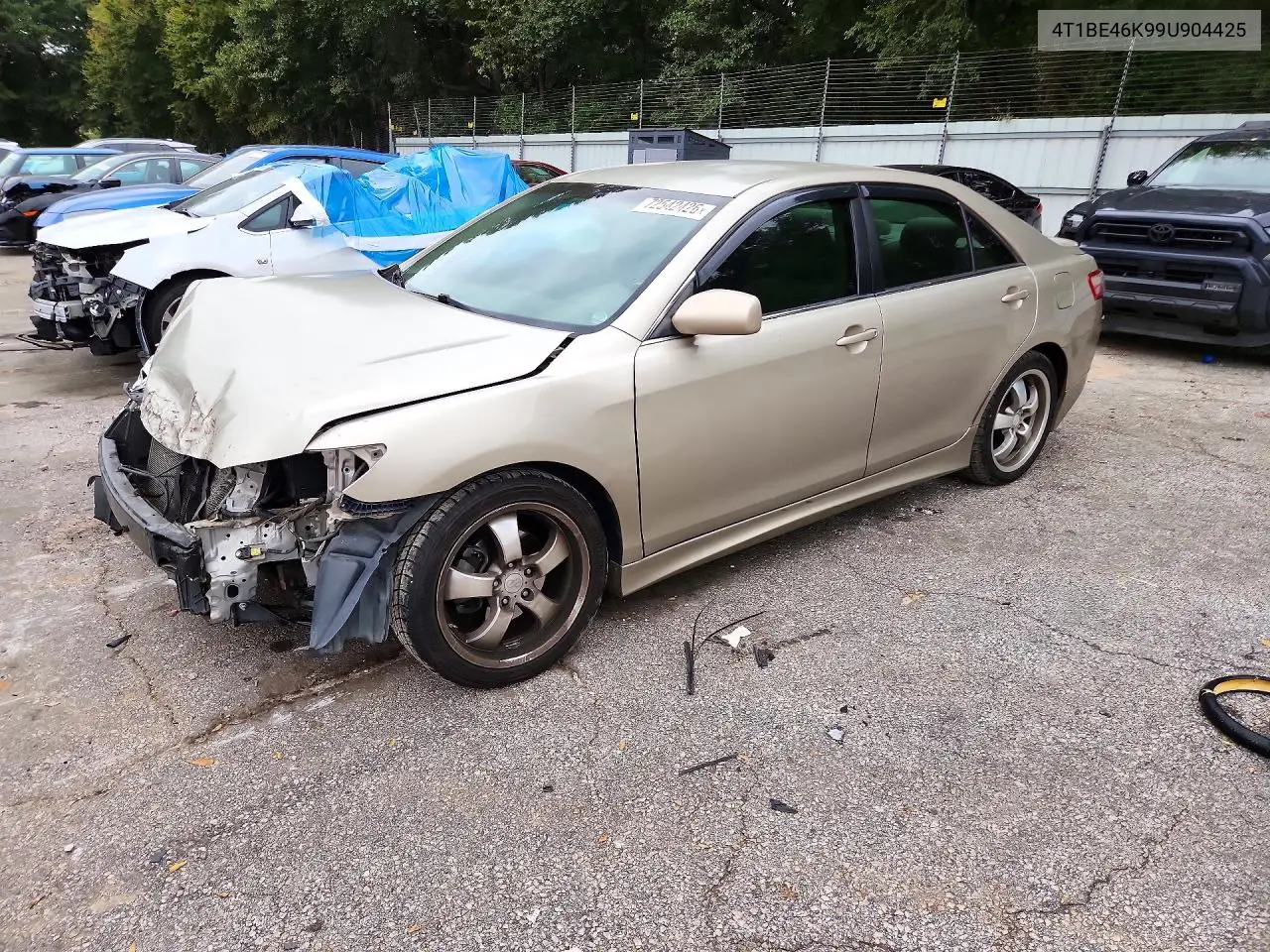 2009 Toyota Camry Le VIN 4T1BE46K99U904425 фото 1