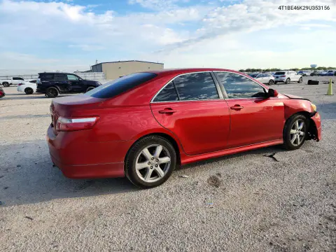 2009 Toyota Camry Se VIN 4T1BE46K29U353156 фото 3
