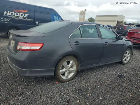 2010 Toyota Camry Se VIN 4T1BF3EK6AU072796 фото 3