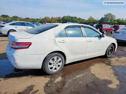 2010 Toyota Camry Le VIN 4T1BF3EK3AU532383 фото 3