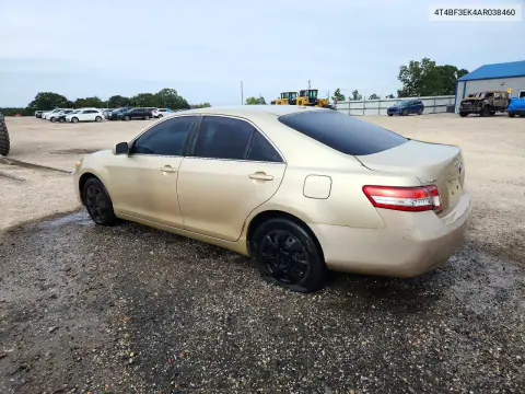 2010 Toyota Camry Le VIN 4T4BF3EK4AR038460 фото 2